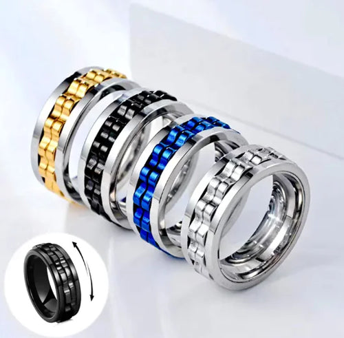 The Knurl in five finishes